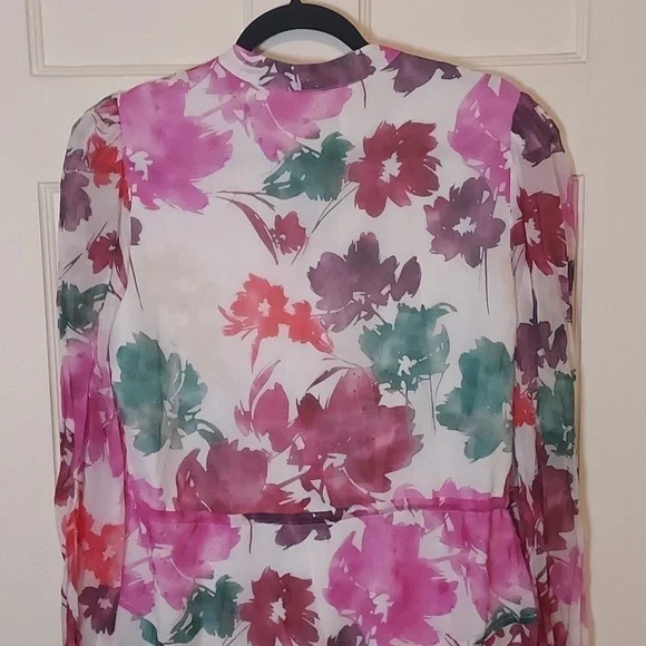 Milly Reina Watercolor Dress